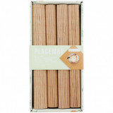 Set 4 suporturi pentru farfurie, 30 x 45 cm, bambus, maro