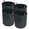 Coșuri de gunoi 272 L 150 g/mp, 4 buc., Verde &icirc;nchis 41137, vidaXL