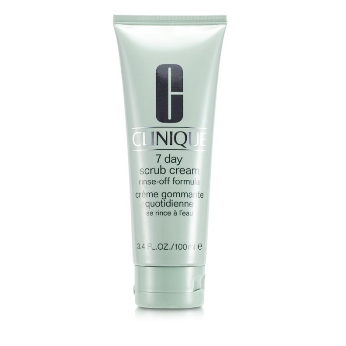 Clinique 7 Day Scrub Cream Rinse Off Formula Scrub facial Tester 100 ml