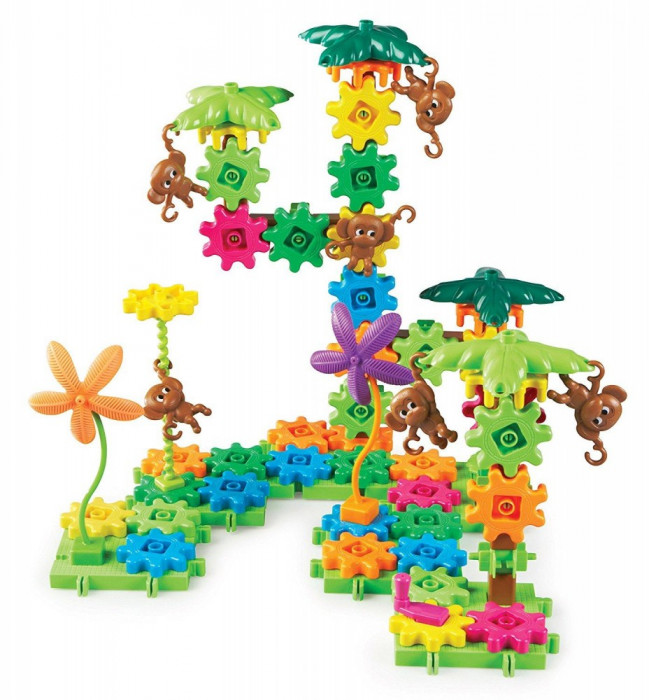 Setul constructorului - maimutele buclucase PlayLearn Toys