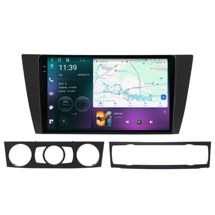 Navigatie dedicata cu Android BMW Seria 3 (E90) 2004 - 2013, 12GB RAM, Radio