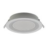 Spot LED incastrat PT 06 70402, 10.5W, lumina RGB / calda, alb