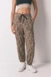 women&#039;secret pantaloni de pijama culoarea maro, 3702261