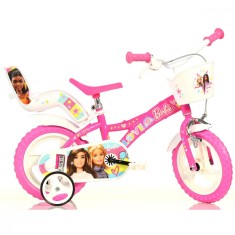 Bicicleta pentru copii Barbie DB-612GL-02BA Dino Bikes, 12 inch for Your BabyKids