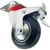 Roata furca pivotanta cu frana, 75mmx22mm, DSH, 410208