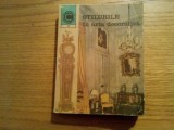 STILURILE IN ARTA DECORATIVA - Neaga Graur - Editura Ceres, colectia: "Caleidoscop " 1970, 277 p. cu imagini in text