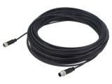 Cablu HARTING 4 pini M12 mufă PUR 30m pentru senzori și automatizări