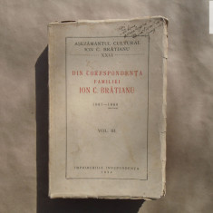 Din corespondenta familiei Ion C Bratianu vol III 1934