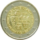 NOU 2026 - Slovacia moneda comemorativa 2 euro 2026 - Trencin Capitala Culturala Europeana - UNC