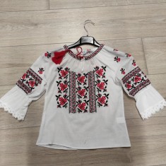 Ie traditionala fete - Camasa brodata - GBI215
