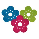 Set Flori din Feștilă, Model Creativ, Multicolor, 10 Bucăți, Oem