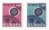 |Norvegia, Europa CEPT, 1967, MNH, Nestampilat
