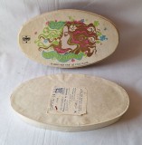 MARGARETA - Cerbul de aur, Brasov Romania, cutie veche de bomboane fine de ciocolata, fabrica Dezrobirea