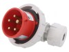 Conector alimentare AC trifazat mufă tată 16A 400VAC IP67