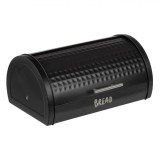 Cutie pentru P&acirc;ine, Model Bread, Negru, Metal, Dimensiune 38x28x18.5 cm, Oem