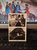 Țigancă alăpt&acirc;nd, Casă din Carpați, Civilizație populară, c. 1917, 205., Necirculata, Fotografie