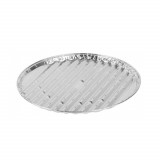 Cumpara ieftin Tava aluminiu de unica folosinta, rotunda, pentru gratar, perforata, set 3 buc, 33x1.5 cm, Magic Home