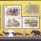 DB1 Fauna Africana Togo Elefanti Lei Rinoceri MS MNH
