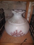 STICLA Mare Lampă antica suspendata din sticlă artă,retro RARA,vintage ani 50/60