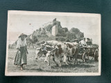 AKVDE24 - Cetatea Rupea - Intreg postal - motiv popular, Circulata, Printata