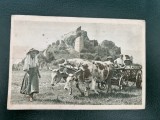 AKVDE24 - Cetatea Rupea - Intreg postal - motiv popular