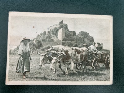 AKVDE24 - Cetatea Rupea - Intreg postal - motiv popular foto