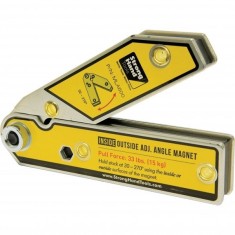 Vinclu magnetic pentru sudura, ajustabil 30-270&deg;, 156x156x20 mm