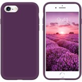 Husa Liquid soft touch compatibila cu Apple IPhone 7 / 8 / SE 2020, Mov - ALC&reg;, ALC MOBILE