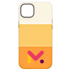 Husa de protectie din piele ecologica rezistenta la socuri pentru Iphone 14, Portocaliu, M Color Series, Oem