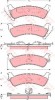 Set placute frana,frana disc JEEP GRAND CHEROKEE I (ZJ) (1991 - 1999) TRW GDB4124