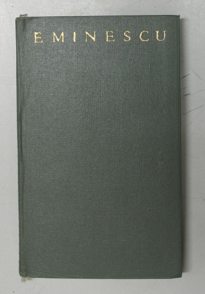 POEZII , EDITIA A II - A , editie ingrijita de PERPESSICIUS , de MIHAI EMINESCU , 1958 *EDITIE DE LUX