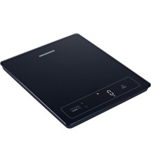 Cantar de bucatarie INTELIGENT HKS-SM15BK, 15 kg, Functie BLUETOOTH, Display LED, Negru foto
