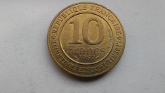 Franta 10 franci 1987 foto