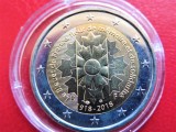 FRANTA 2018 - 2 Euro Bleuet de France - 100 ani de la terminarea Primului Război Mondial (239)