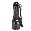 Lanterna pentru Airsoft cu Zoom si 3 faze iluminare, laser verde incorporat, Oem
