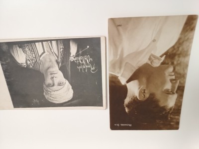 grup DOUA vederi infatisand pe marele actor RUDOLPH VALENTINO , anii 1930-1940 foto