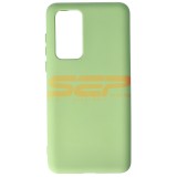Husa Silicon Olive pentru Huawei P40, High Copy, Protectie Premium