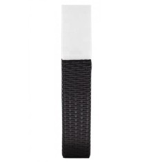 Lampa solara pentru gradina, LED, ratan, 10x10x50 cm foto