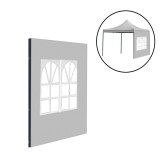 Prelată pentru peretele lateral cu ferestre al unui pavilion de grădină, 3x3 m