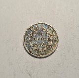 India 1/4 Rupee 1840 Piesa de Colectie Regina Victoria, Asia