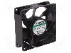 Ventilator 80x80x25mm, 12V DC, volum aer 40.39m3/h, lagar Vapo, SUNON - HA80251V4-1000U-A99 foto