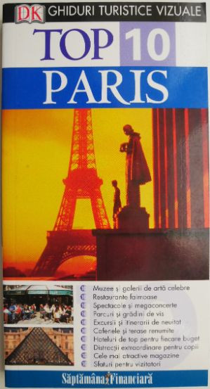 Top 10 Paris (Ghiduri turistice vizuale)
