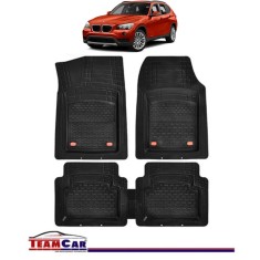 Covorase Auto TeamCar&reg; Tip Tavita Compatibile BMW X1 E84 (2009&ndash;2015) Negru Material Rezistent
