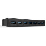 Charging Hub 7 Port USB 3.1, negru, Lindy