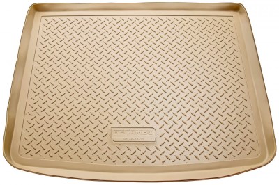 Tavita portbagaj bej din cauciuc premium pentru Porsche Cayenne 1 9PA 2002-2010 foto