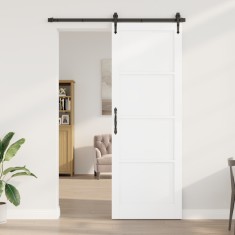 vidaXL Ușă de Interior &quot;ORKDAL&quot; Alb 83x232x4 cm Placaj Solid
