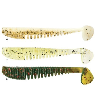 Shad Traper Ripper Bad, 85 mm, 5 buc/set 08 foto