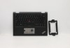 Carcasa superioara cu tastatura palmrest Laptop, Lenovo, ThinkPad X390 Yoga Type 20NN, 20NQ, 02HM702, 02HM703, 60.0G107.0001, 46K.0G1CS.0213, iluminat
