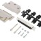Conector D-Sub 37 pini mamă 45&deg;