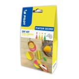 Set markere cu vopsea Pilot Pintor DIY Coark Coster culori neon Set Pintor DYI cork coasters